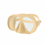 Dive Team Mask FRAMELESS antifog, beige - Diving Mask