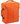 Bright orange 45 × 36 × 20 cm