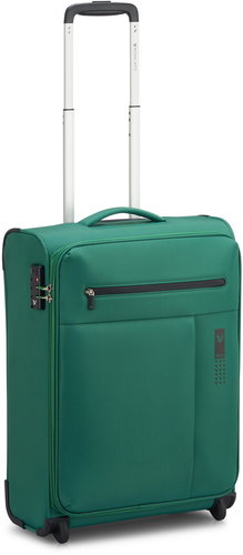 Roncato LITE SOFT S, bright green, 55 × 40 × 20 cm, 2 wheels - Suitcase - Main image