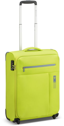 Roncato LITE SOFT S, lime, 55 × 40 × 20 cm, 2 wheels - Suitcase - Main image