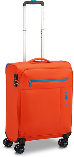 Roncato LITE SOFT S, bright orange, 55 × 40 × 20 cm, 4 wheels - Suitcase - Main image