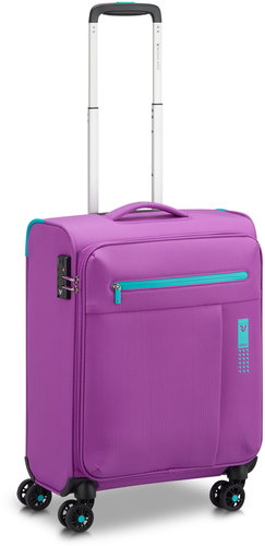 Roncato LITE SOFT S, orchid, 55 × 40 × 20 cm, 4 castors - Suitcase - Main image