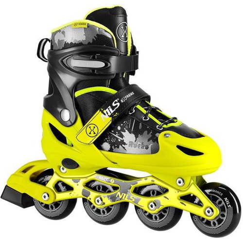 NILS EXTREME Roller skates Rocko NA18137A Yellow size. L (39-42) - Roller Skates - Main image