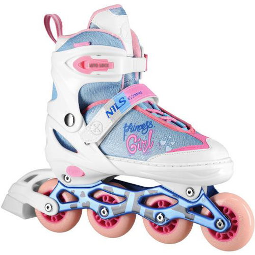 NILS EXTREME Roller skates Princess NA18168A White size. M (35-38) - Roller Skates - Main image
