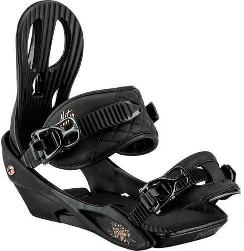 Nitro Rhythm Black Bronze M - Snowboard Bindings - Main image