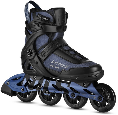 NILS Extreme NA22151 Armour blue size 42 - Roller Skates - Main image