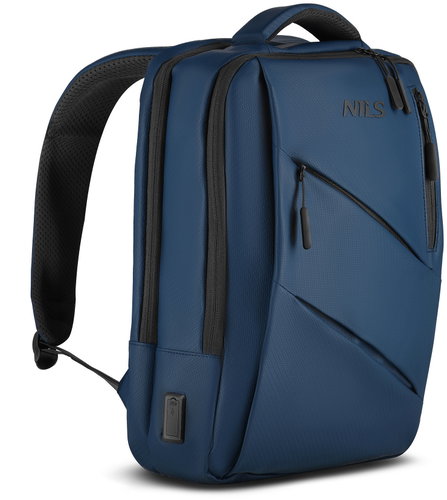 NILS Cestovní batoh na notebook NC4502 modrý - Backpack - Main image