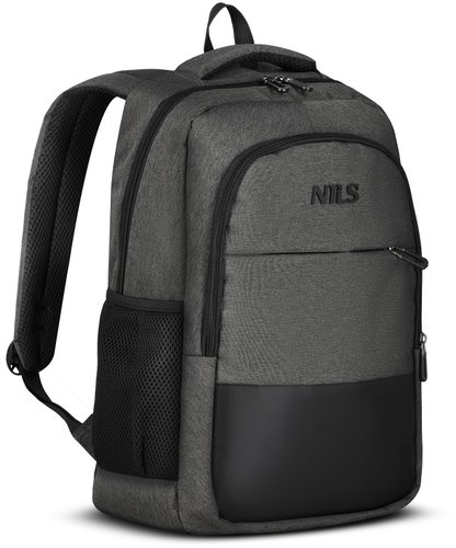 NILS Městský batoh na notebook NC4503 šedý  - Backpack - Main image