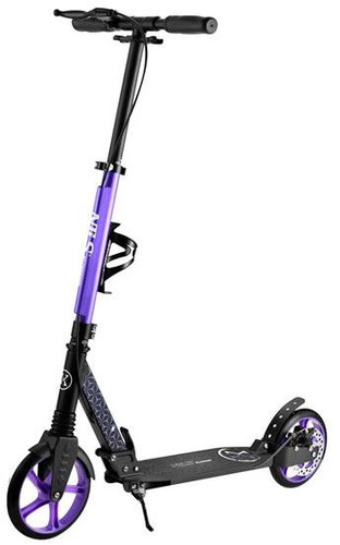 NILS Extreme HM124T with disc brake purple - Scooter - Main image