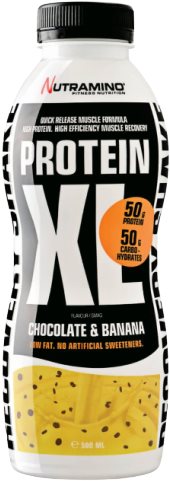 Nutramino Protein XL Recovery Shake Chocolate / Banana - 500 ml - Protein drink - Main image