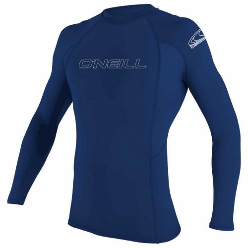 O'neill Men's lycra shirt BASIC SKINS CREW, long sleeve, S Pacific blue - Lycra Clothing - Main image