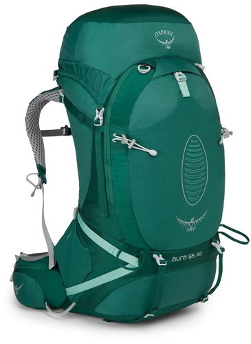 Osprey Aura AG 65 rainforest green - Tourist Backpack - Main image