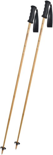 Komperdell Carbon Cloud - Bamboo 125 cm - Ski Poles - Main image