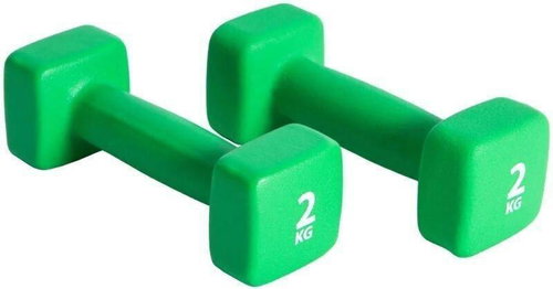 Pure2Improve Dumbbell cast iron Neoprene P2I, set 2 × 2 kg - Dumbell - Main image