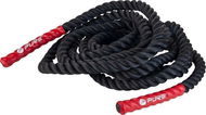 Pure2Improve P2I Battle Rope 1,5 palce × 12 m, černé - Lano