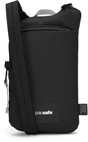 Pacsafe Go Tech Crossbody Pouch jet black - Shoulder Bag - Main image