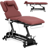 Physa Nantes Electric massage table, 3 motors, burgundy - Massage Table