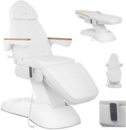 Physa San Marino Cosmetic Chair for Tattoo Massage Bath, White - Massage Chair