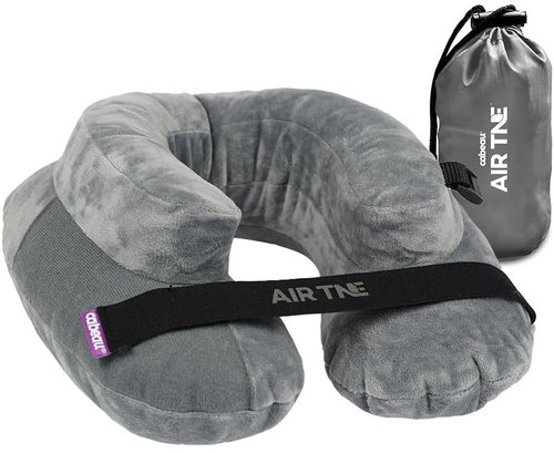 Cabeau TNE- Air Evolution - Slate grey - Inflatable Pillow - Main image