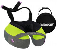 Cabeau TNE-S3 Vegas Dk gray neon yellow - Travel Pillow