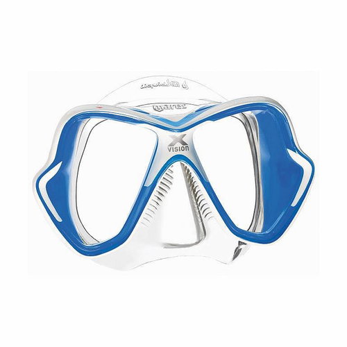 Mares X-Vision Ultra LiquidSkin, transp./modrá - Diving Mask - Main image
