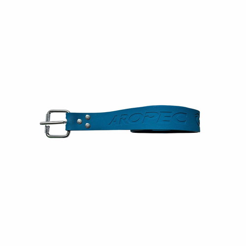Aropec Premium Freediving rubber belt, petrol blue - Weight Belt - Main image
