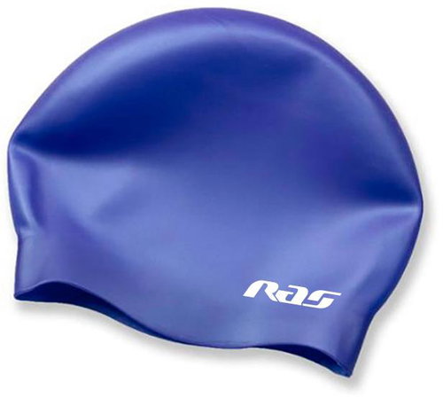 RAS Silikonová čepička volume, modrá - Bathing Cap - Main image