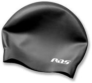 RAS Silikonová čepička volume, černá - Bathing Cap