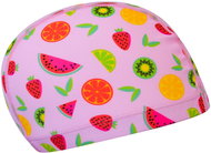 RAS Vzorovaná elastanová čepice junior, růžová - Bathing Cap