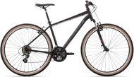 ROCK MACHINE Crossride 100 - 22.0" (XL) Matte Black/Grey/Red - Cross Bike