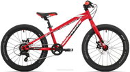 Rock Machine Blizz 20 MD Gloss Red/White/Black 20 × 10.0" - Children's Bike