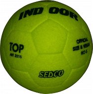 Indoor soccer ball MELTON FILZ - indoor soccer size 5 yellow - Football 