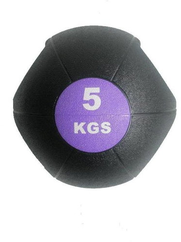 Medicine ball dual grip 5 kg - Medicine Ball - Main image
