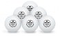 Table Tennis Balls Table tennis balls SEDCO for CHAMPION 3*** CELL FREE 6pcs white - Míčky na stolní tenis