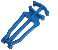 Cross-country ski carrier Sedco yellow 5,3×13,5×1,3 cm blue - Skiing Accessory