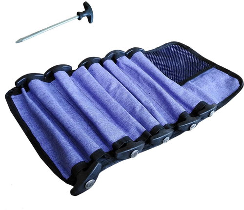 Spare tent pegs SEDCO - SET 10KS Purple - Tent Peg - Main image
