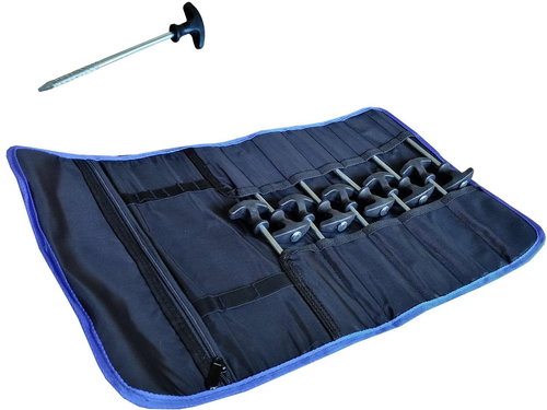 Spare tent pegs SEDCO - SET 10KS black-blue - Tent Peg - Main image