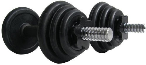 Sedco Nakládací činka pogumovaná, set 2 × 10 kg - Dumbell - Main image