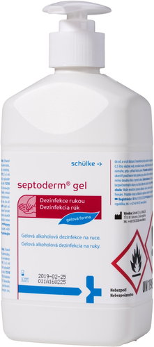 Septoderm Gel s dávkovačem 500 ml - Hand Sanitizers - Main image