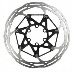 SRAM Rotor CNTRLN 2P 160MM Black TI - Bike Brake Disc - Main image