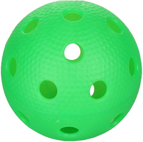 Salming Aero Plus Ball green multipack 12 pcs - Floorball Ball - Main image