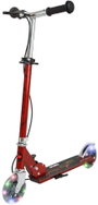 Story Play with Handbrake, LED wheels, Red - Grey - Children's Scooter