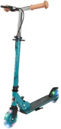 Story Play with Handbrake, LED Wheels, Turquoise - Children's Scooter