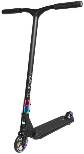 NKD Rizz Stunt, black - rainbow - Freestyle Scooter - Main image