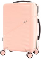 T-class - Palubní cestovní kufr 2219, růžový, M - Cestovní kufr