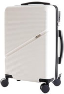 T-class - Palubní cestovní kufr 2219, bílý, M - Cestovní kufr