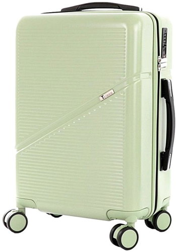 T-class - On-board travel case 2219, green, M - Suitcase - Main image