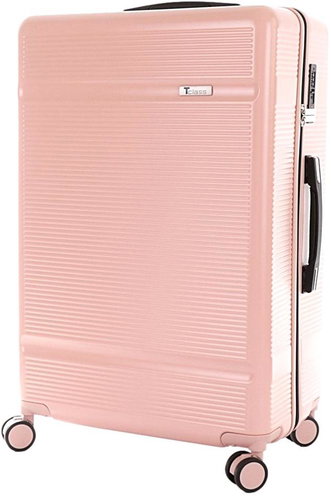 T-class - Large travel case 2218, pink, XL - Suitcase - Main image