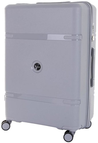 T-class - Large travel case 2213, silver, XL - Suitcase - Main image