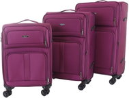 T-class - Set of 3 travel cases 932, purple - model 2024 - Case Set